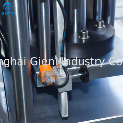 Hydraulic Type Cosmetic Powder Press Compacting Machine With Touch Screen