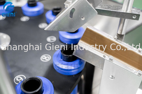 1-100ML Single Nozzle Rotary Type Mascara  Filling Machine 30PCS/M With 2 Tanks