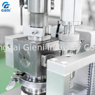 1-100ML Single Nozzle Rotary Type Mascara  Filling Machine 30PCS/M With 2 Tanks