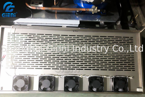 3.5 Meters Cosmetic Filling Machine Lipstick Cooling Tunnel With 5P Chilling Compressor