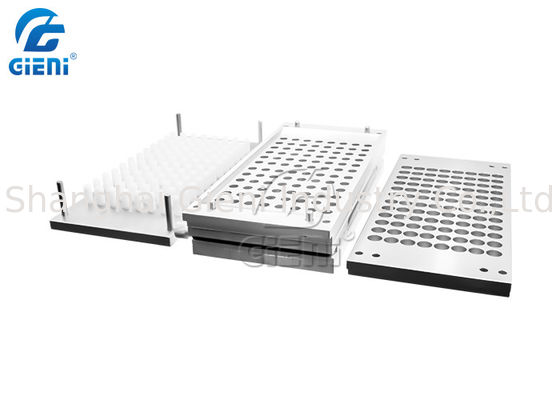 Aluminum Cosmetic Lipstick Lip Balm Mold Multi Cativies Manual Type