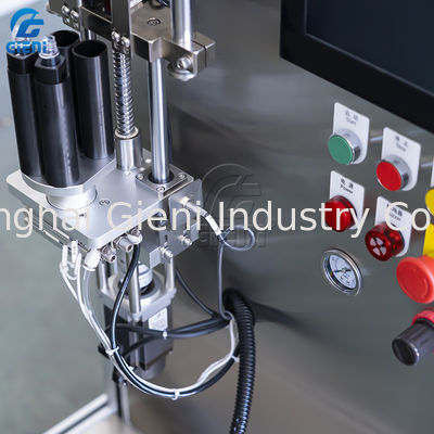 Dual Nozzle Mascara Lip Gloss Filling Machine With 20L Tank