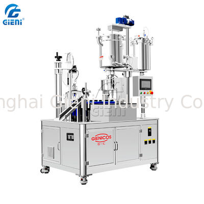 Rotary Type Cosmetic Filling Machine For Mascara Lip Gloss Nail Polish Foundation