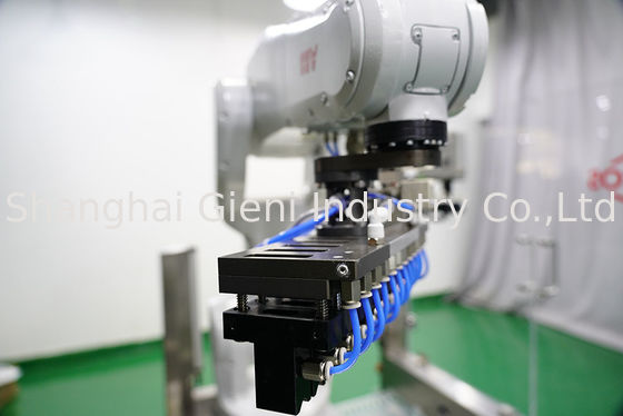 ABB Robot Full Automatic Lip Gloss Mascara Filling Capping Machine Production Line