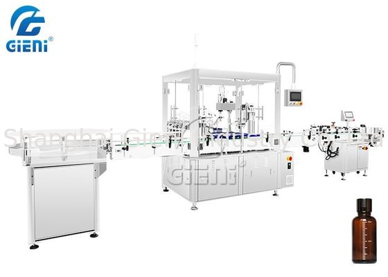 PLC Cosmetic Dropper Bottle Rotary Filling Machine
