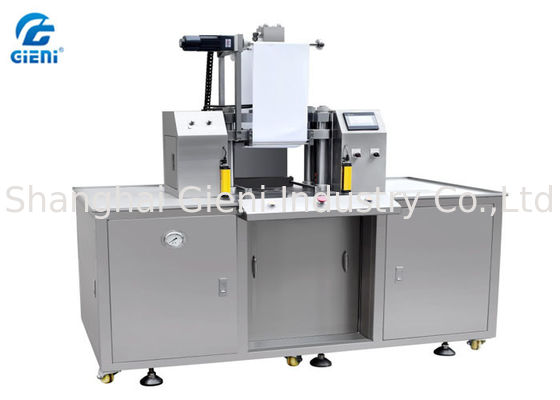 Full Hydraulic Cosmetic Powder Press Machine , Three Moulds Per Minute