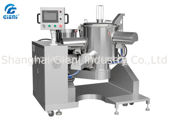 Three Shafts SUS304 Cosmetic Powder Mixing Machine For Blushers CE Approval , 30 - 200L