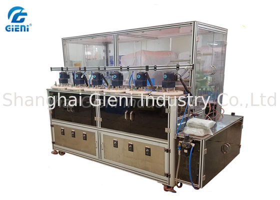 Multi - Color Liquid State Powder Press Machine , Cosmetic Powder Press Machine