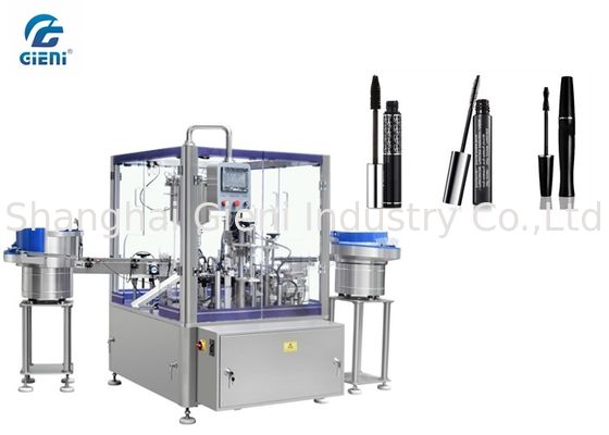 PLC Control Piston Filling Machine 1-30ML Volume for 3d Fiber Lash Mascara
