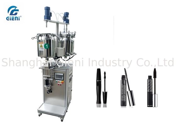 Double Tank Mascara Filling Machine Durable for Special Shape Container