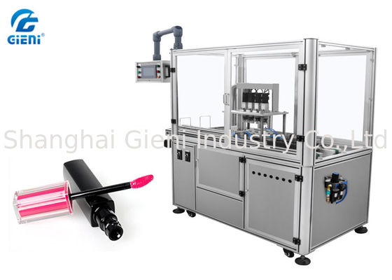 Four Nozzles Cosmetic Bottle Servo Capping Machine with Clamp Lock