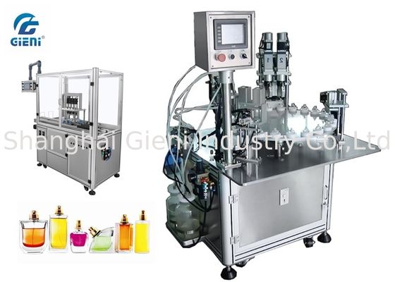 High Performance Nail Polish Making Machine 2.5kw Power With Servo Capper