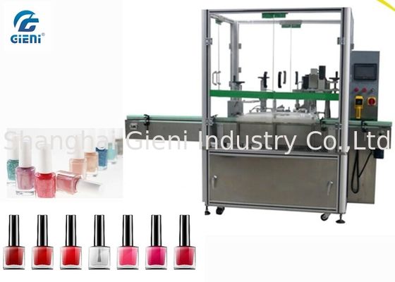 High Speed  Nail Polish Filling And Capping Machine 2 Nozzles For Small Dose