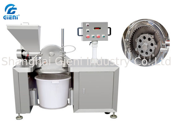 Screw Feeding Type Cosmetic Powder Pulverizer With 8 Hammers, 7200RPM