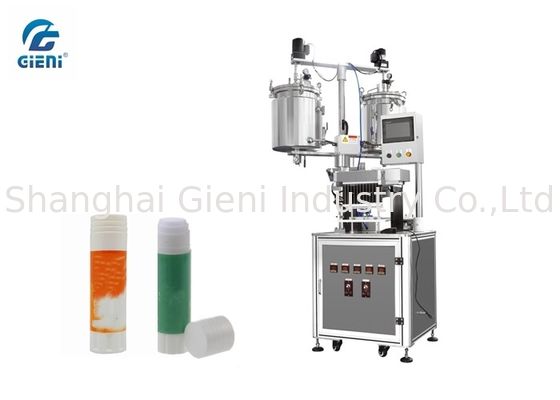 Semi - Automatic Cosmetic Lip Balm Filling Machine With 12 Nozzles