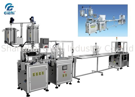 Linear Type Mascara Filling Machine with Container Detecting System