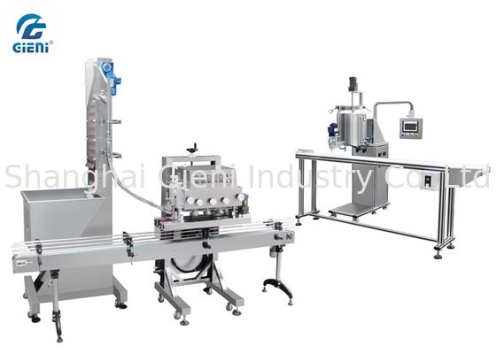 Spindle Type Jar Filling Machine SUS304 For Vaseline 1 Year Warranty