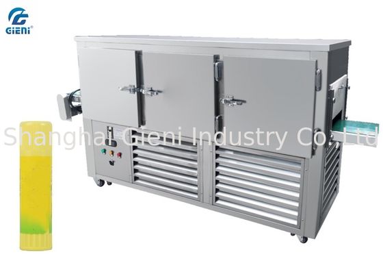Adjustable Speed Lip Balm Making Machine Conveyor Chilling Tunnel 800kg