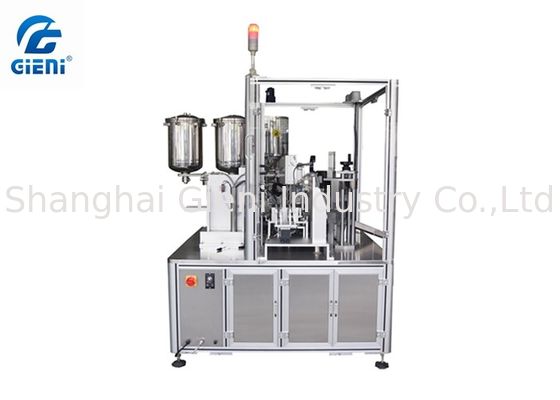 Automatic Mascara Filling And Capping Machine / Lip Gloss Filling Machine
