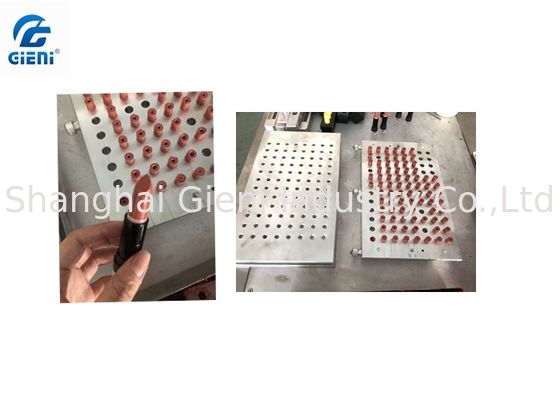 Manual Three Pieces Lipstick Bullet Mold Aluminium Punching Mould For Cosmetics