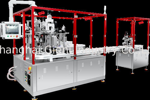 Slant Lipstick Filling Production Line for Smooth and Precise Lipstick Bulk Filling Air Pressure 0.4-0.7Mpa