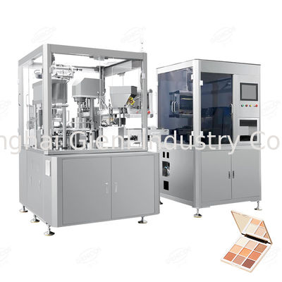 Servo Type Robotic Compact Makeup Cosmetic Powder Pressing Machine