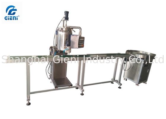 Full Automatic Lipstick Filling Machine Production Line Single Nozzle