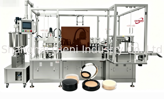 Intelligent Pressure Detection Cushion Filling Machine with Reverse Ring Pressing System for High Speed 48PCS/Min Compact Production