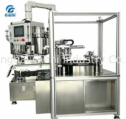 Rotary Filling Machine for Dual & Triple Color High-Speed Air Cushion CC Cream with 20ml Capacity