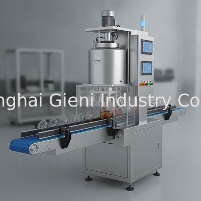 Conveyor Integrated Hot Filling Machine with Tank Lift Up Down and 1.5 Meter Adjustable Conveyor