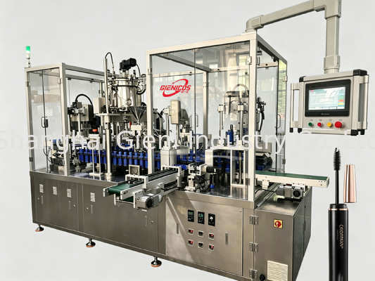 JQH-02 Automatic Lipgloss Filling and Capping Machine High Speed 80 PCS/MIN  Cosmetic Filling Machine