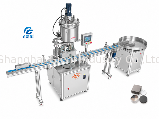 EGR-4H-HF15 4-Nozzle Automatic Servo Drive Hot Filling Machine for 15ml Cosmetic Tubes 60 Tubes/Min Touch Screen PLC
