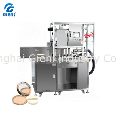 C-12 4 Color Powder Pressing Machine with Servo Driven Pressing and 10 Tons Maximum Pressure for Makeup