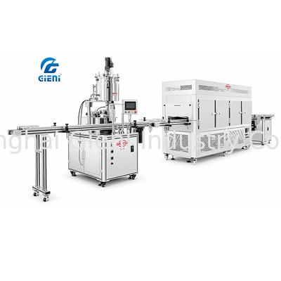 JYF Single-Nozzle Filling Production Line Variable Frequency Conveyor 20-40 pcs/min for Cosmetic Balm
