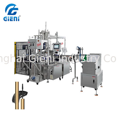 AC220V 380V Mascara Filling Machine Vibration Feeding One Operator Cosmetic Filler