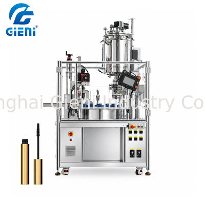 SUS304 Stainless Steel Mascara Filling Machine | Quick-Clean Cosmetic Filler