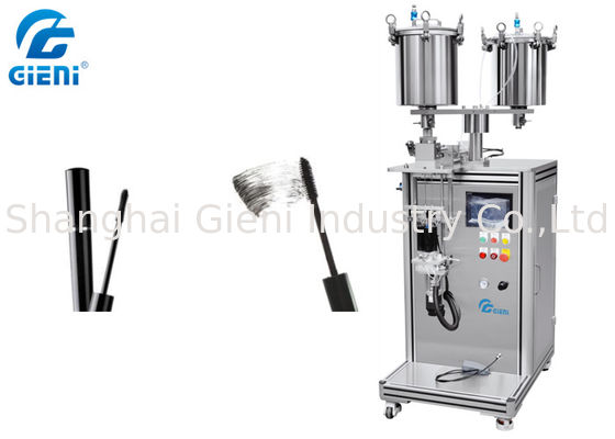 SUS304 Mascara Semi Auto Filling Machine With Touch Screen Control