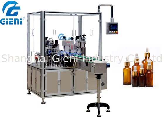 Rotary Essential Oil Bottle Filling Machine Single Nozzle Automatic Type