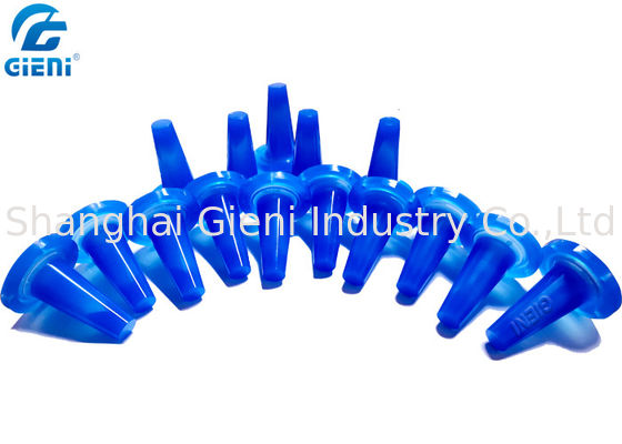 Lightweight Cosmetic Lipstick Mold Silicone Lipstick Mould Blue Color Small Size