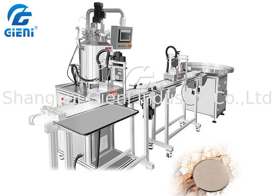 Single Head Gear Pump 50pcs/Min Cosmetic Filling Machine