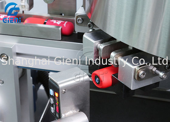 PLC Control 2KW 90pcs/Min Lipstick Labeling Machine