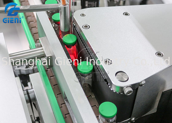 300/Min Round Bottle Vertical Cosmetic Labeling Machine