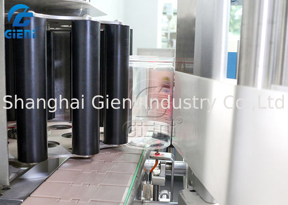 SS304 300pcs/Min Star Wheel Cosmetic Labeling Machine