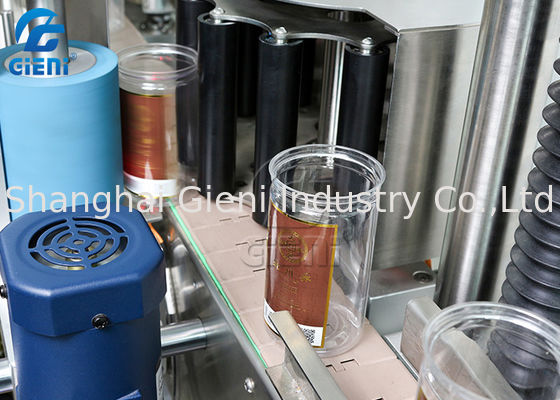 SS304 300pcs/Min Star Wheel Cosmetic Labeling Machine