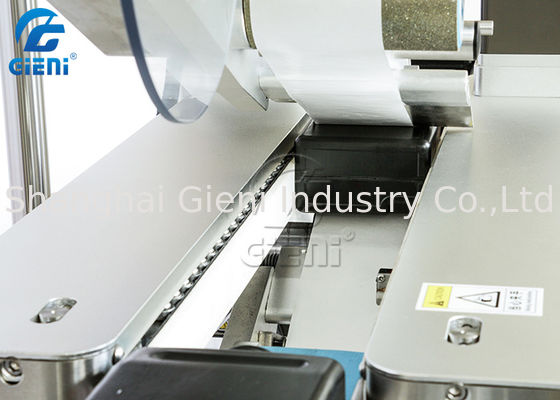 91mm Belt 250pcs/Min Cosmetic Dual Side Labeling Machine