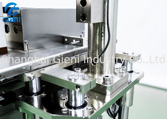 Piston Filler Tank Lifting Cosmetic Powder Press Machine