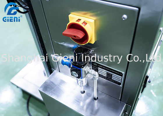 Piston Filler Tank Lifting Cosmetic Powder Press Machine