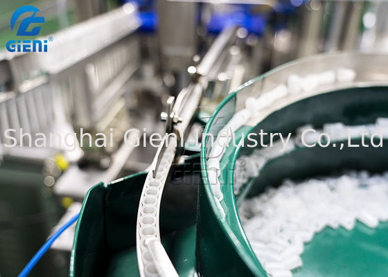 7KW Cosmetic Lip Gloss Filling Machine 50Pcs/Min Rotary Type