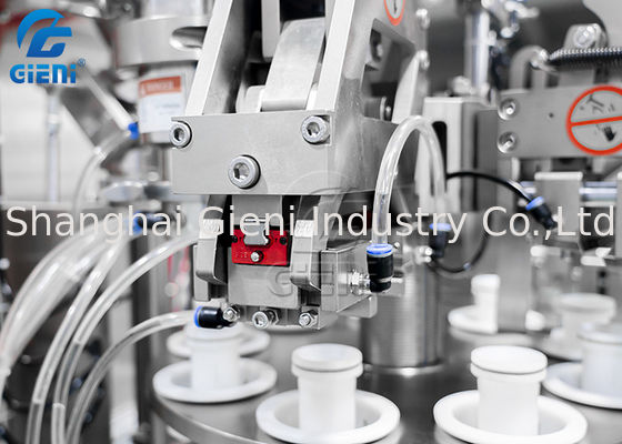 40ppm 250ml Lipgloss Tube Filling Sealing Machine Servo Driven