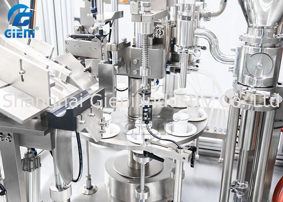 40ppm 250ml Lipgloss Tube Filling Sealing Machine Servo Driven